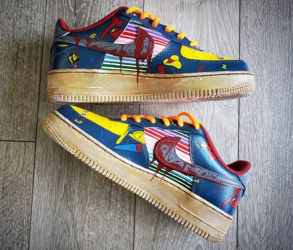 Chucky Air Force 1 Custom Daniel Customs