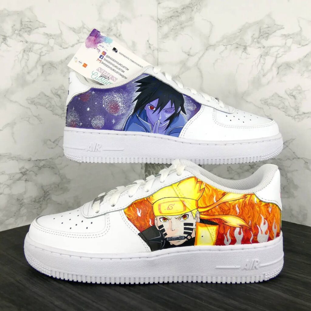 Naruto X Sasuke Air Force Custom Daniel Customs