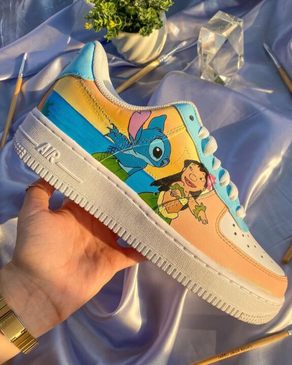 Lilo And Stitch Air Force Custom Daniel Customs