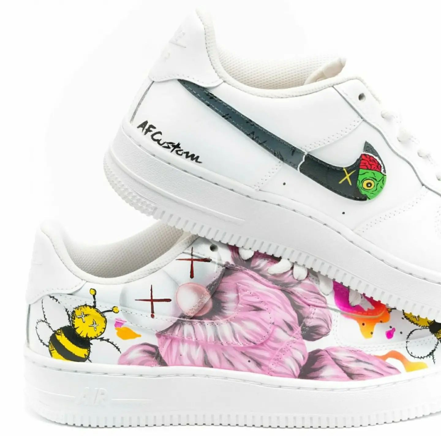 Kaws Air Force 1 Custom Daniel Customs