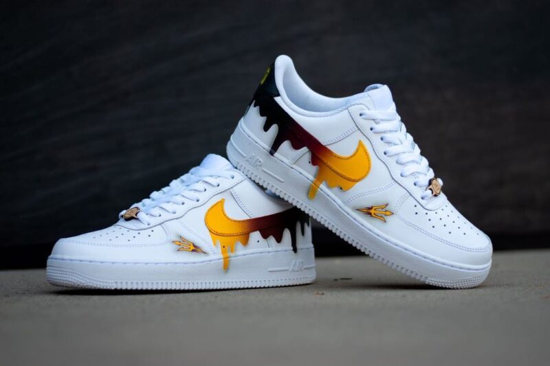 ASU Drip Air Force 1 Custom