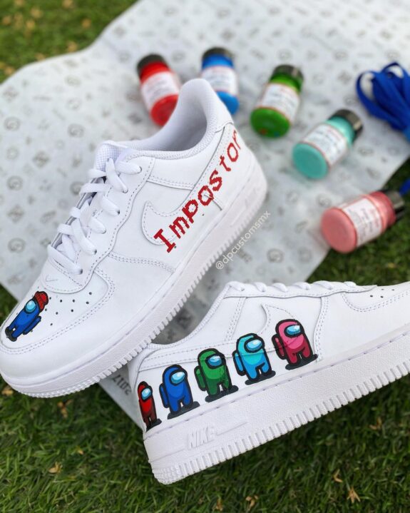 custom among us air force 1