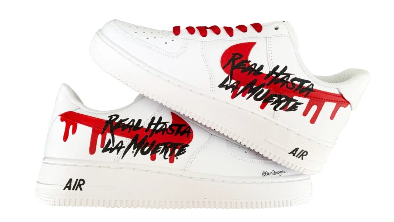 Anuel AA Air Force 1 Custom