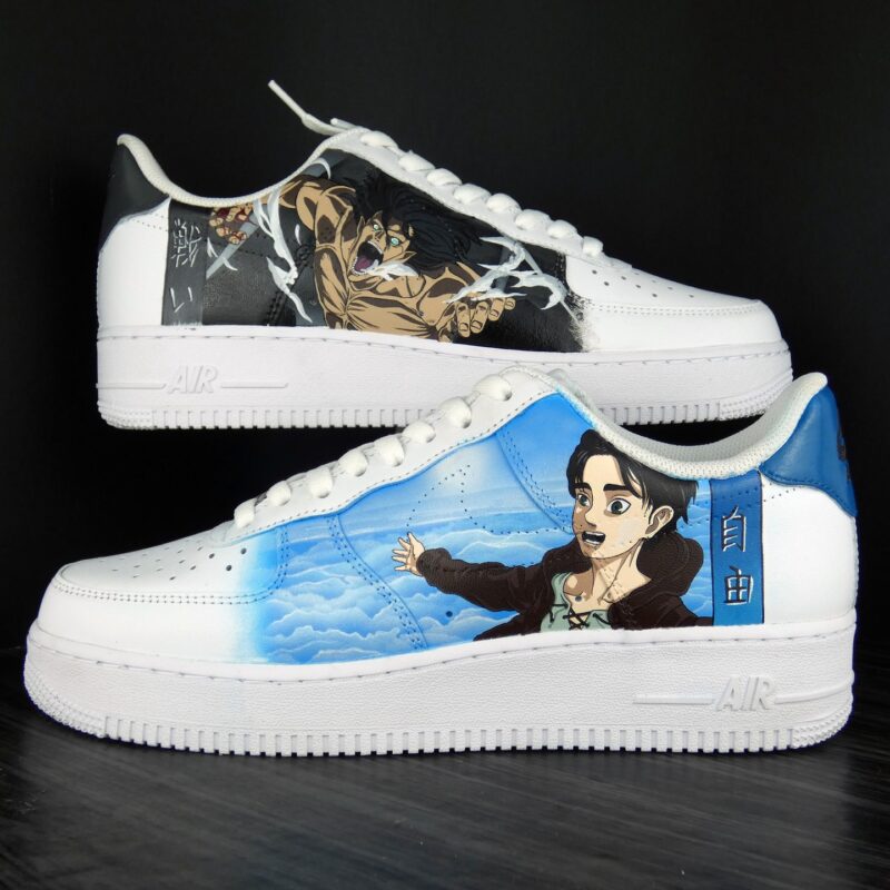 Attack on Titan - Eren Air Force 1 Custom