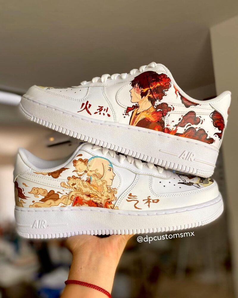 Avatar the Last Airbender Air Force 1 Custom