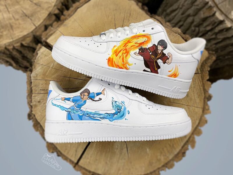 Avatar the Last Airbender Air Force 1 Custom