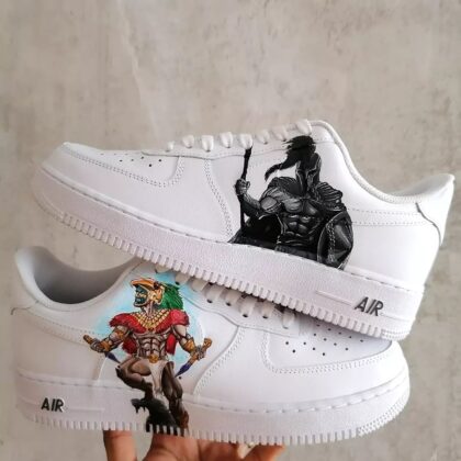 Aztec Warrior and Ares Air Force 1 Custom