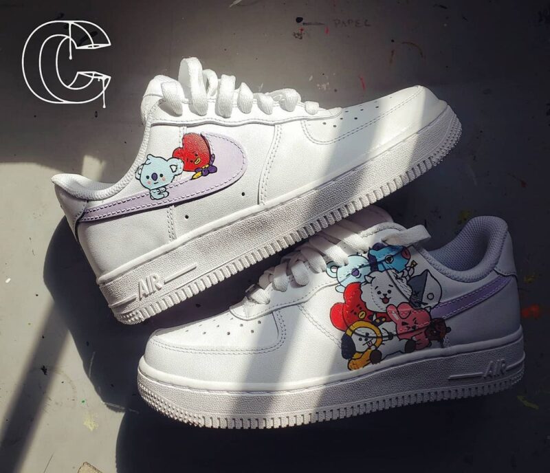 BT21 Air Force 1 Custom