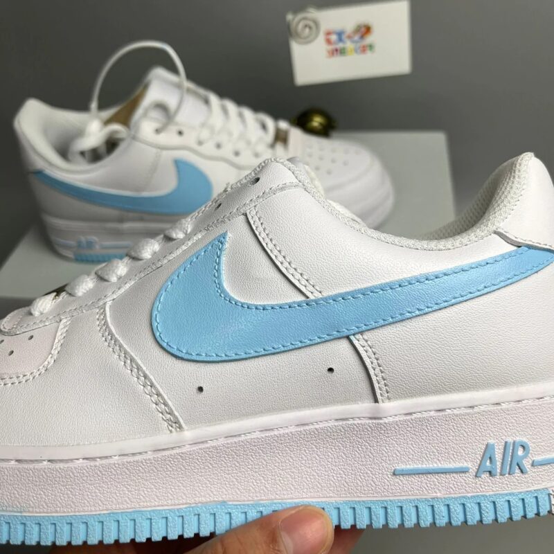 Baby Blue Air Force 1 Custom - Daniel Customs