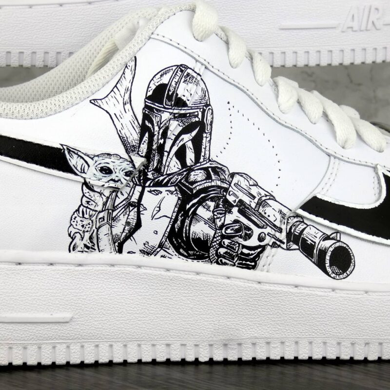 Baby Yoda Air Force 1 Custom - Image 2