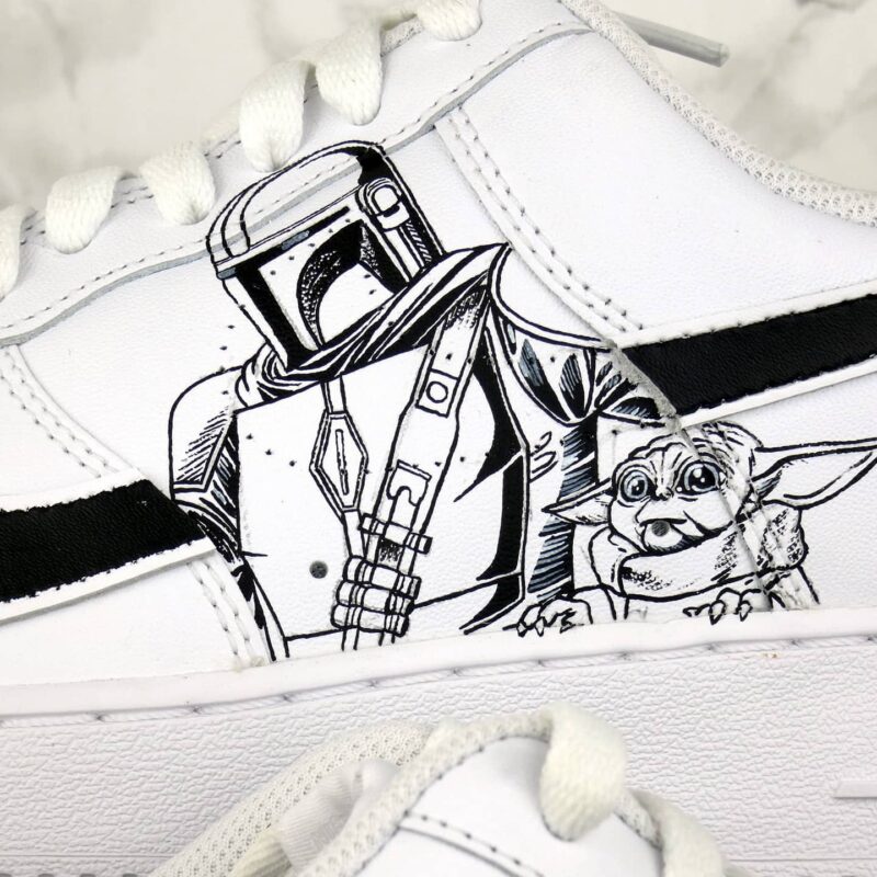 Baby Yoda Air Force 1 Custom - Image 3