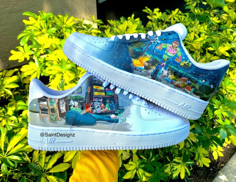 Bad Bunny Air Force 1 Custom - Image 2