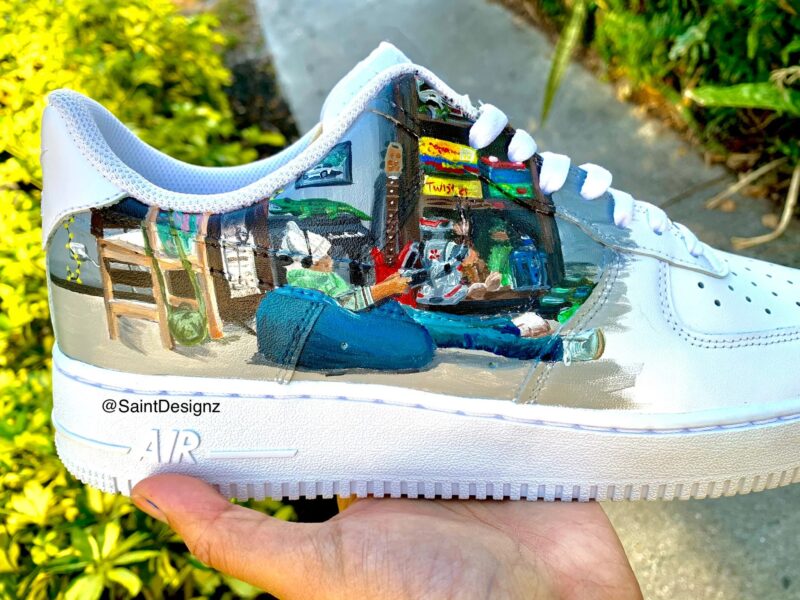 Bad Bunny Air Force 1 Custom - Image 5