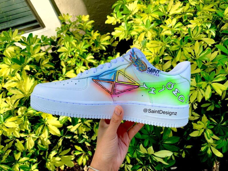 Bad Bunny Air Force 1 Custom - Image 3