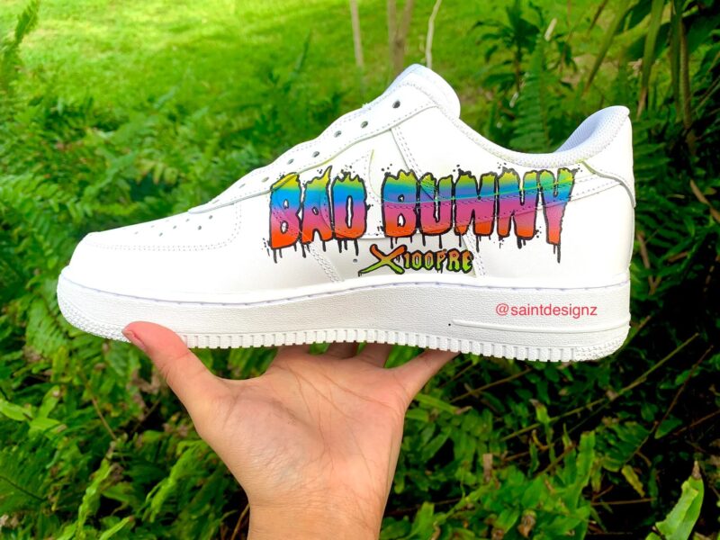 Bad Bunny x 100pre Air Force 1 Custom - Image 4