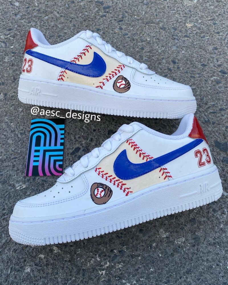 Baseball Air Force 1 Custom