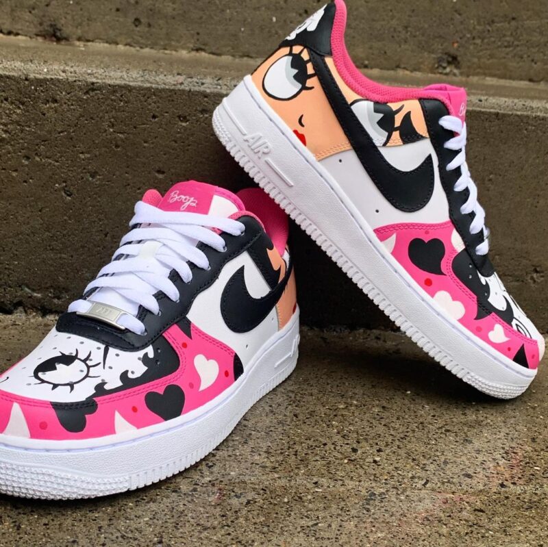 Betty Boop Air Force 1 Custom