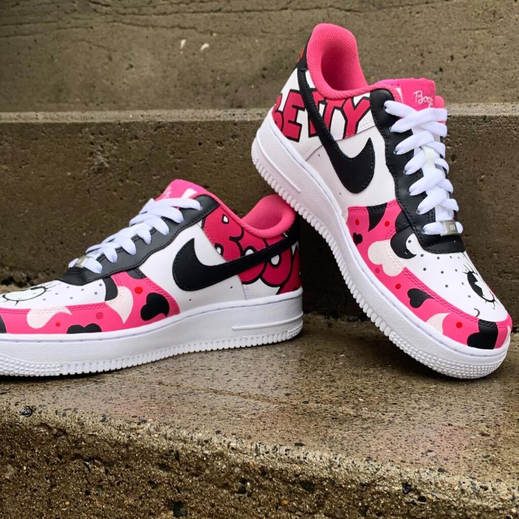 betty boop air force ones