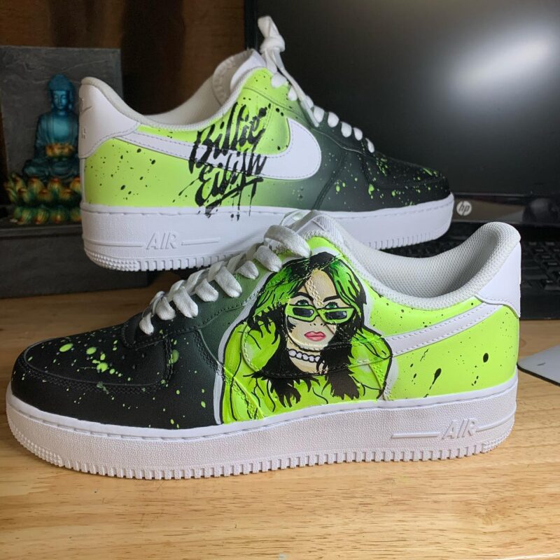 Billie Eilish Air Force 1 Custom