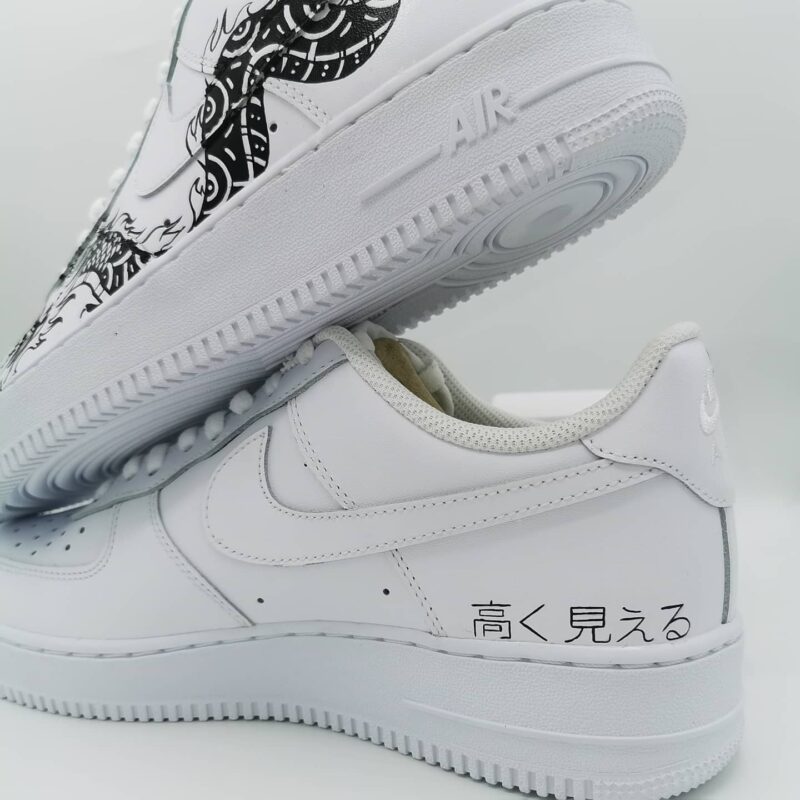 Black Dragon Air Force 1 Custom - Image 3