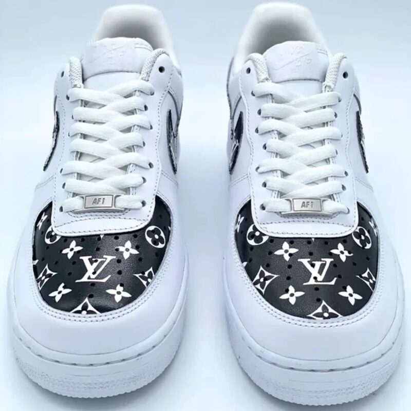 Black Luxury Air Force 1 Custom - Image 2