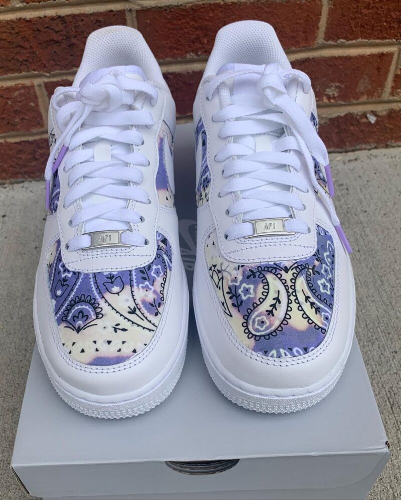 Bleached Bandana Air Force 1 Custom