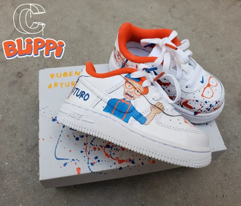 Blippi Air Force 1 Custom