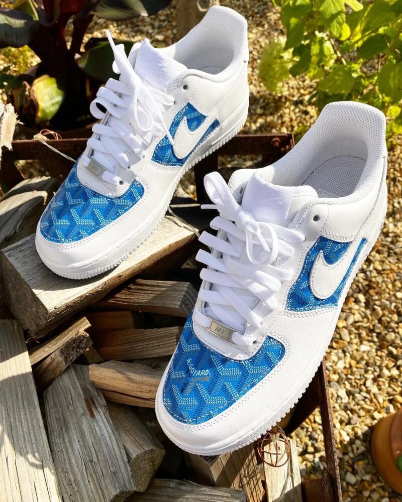 Blue Air Force 1 Custom