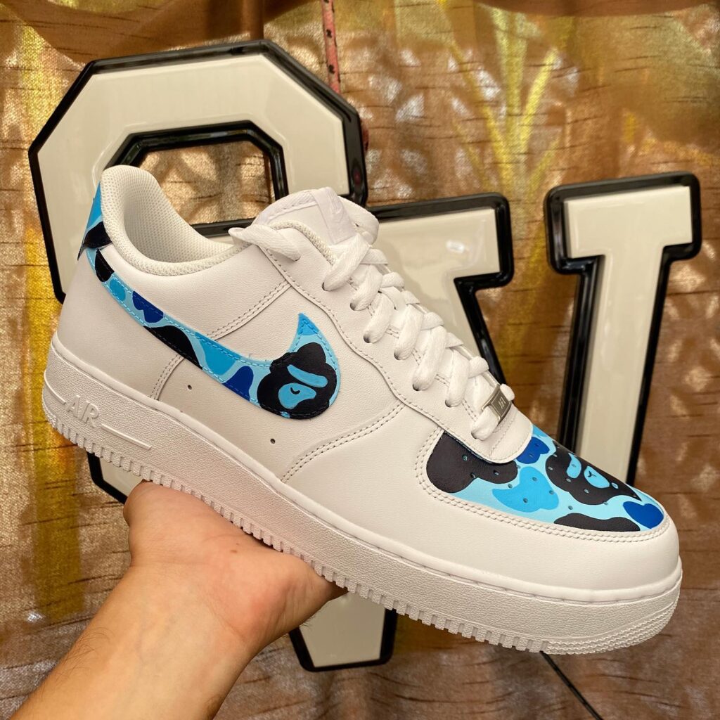 custom bape forces