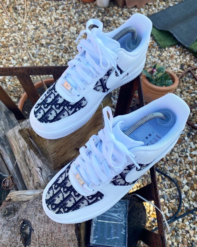 custom dior air force ones