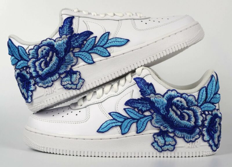 Blue Rose Air Force 1 Custom