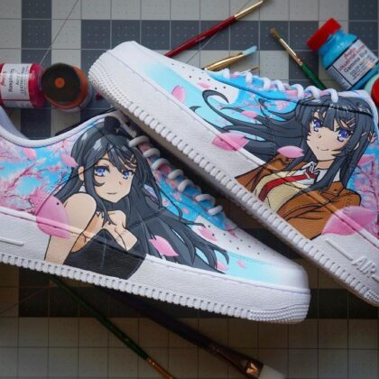 Bunny Girl Senpai Air Force 1 Custom