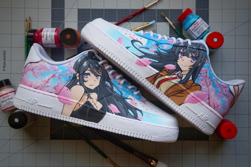 Bunny Girl Senpai Air Force 1 Custom