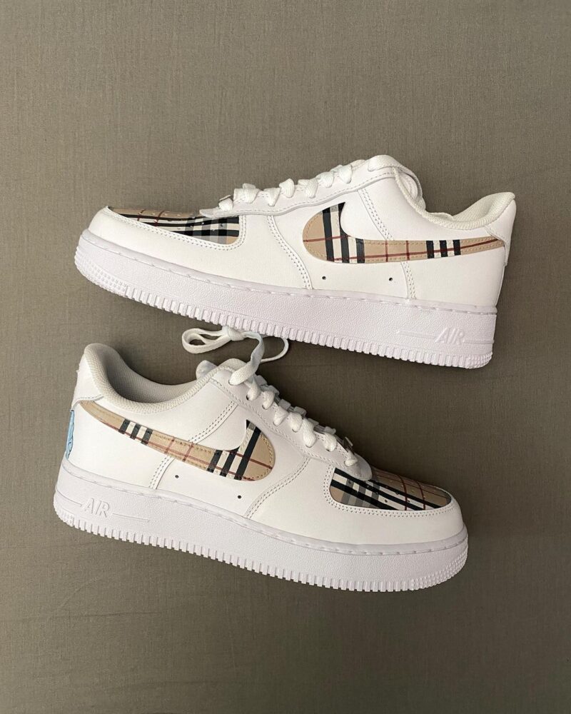 Burberry Air Force 1 Custom