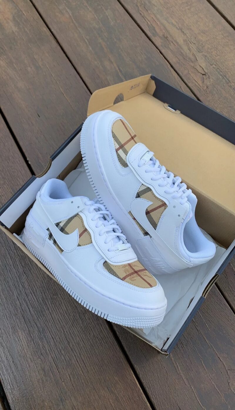 Burberry Air Force 1 Custom