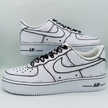 Cartoon Air Force 1 Custom