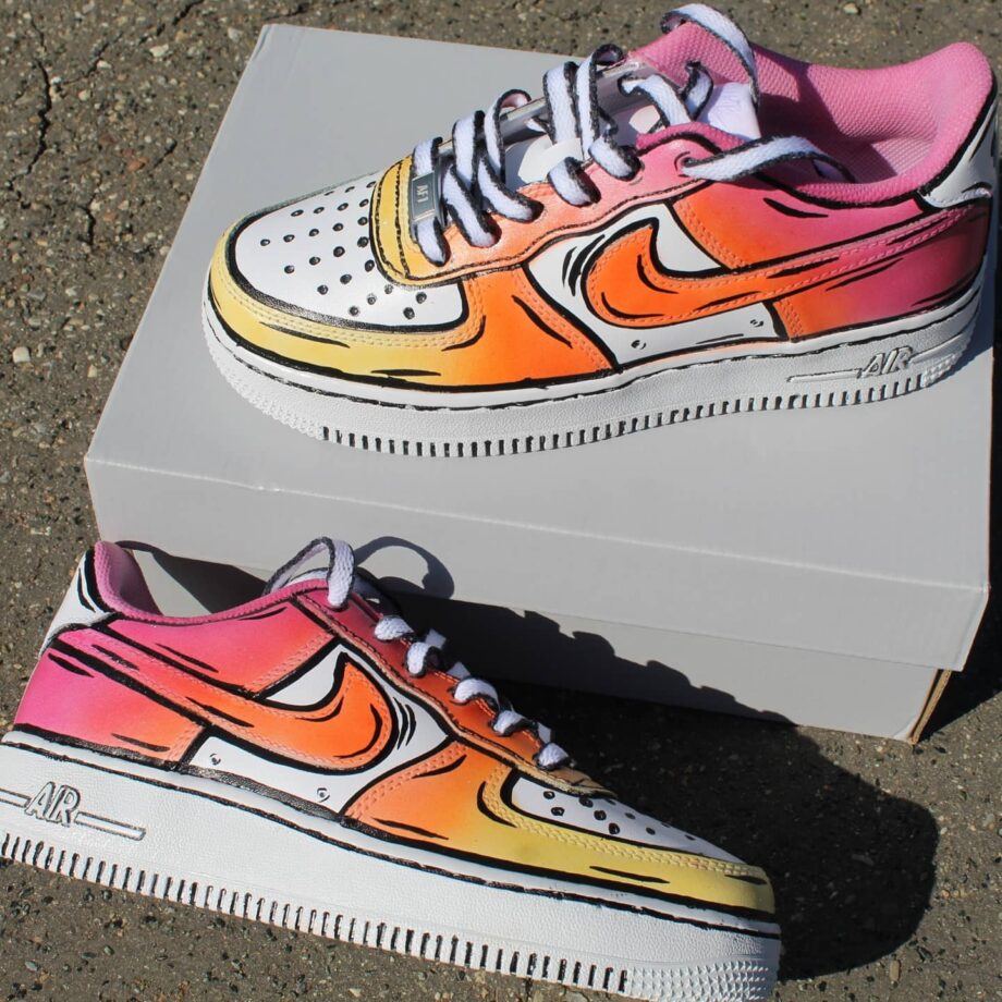 Cartoon Air Force 1 Custom - Daniel Customs