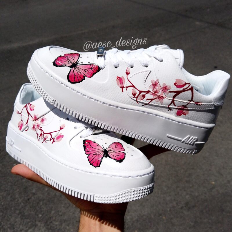 Cherry Air Force 1 Custom