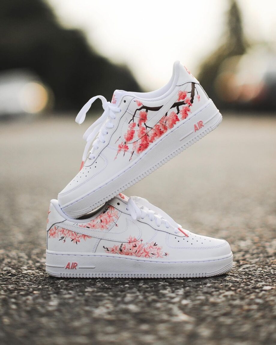 Cherry Blossoms Air Force 1 Custom Daniel Customs
