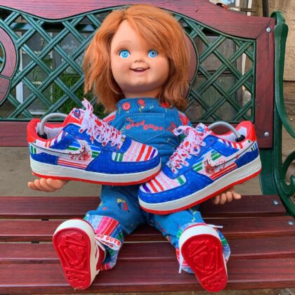 Chucky Air Force 1 Custom