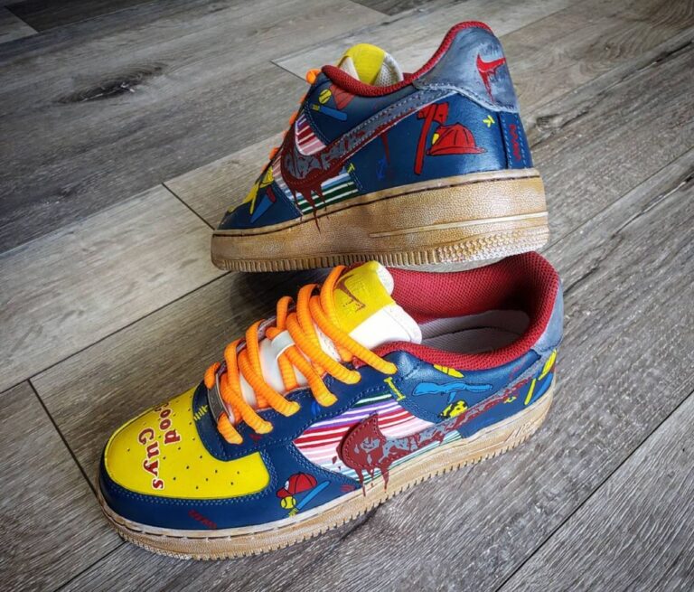custom air force 1 chucky