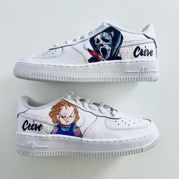 Chucky Air Force 1 Custom - Daniel Customs