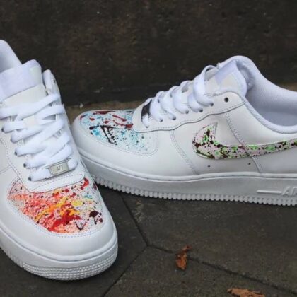 Color Splash Air Force 1 Custom