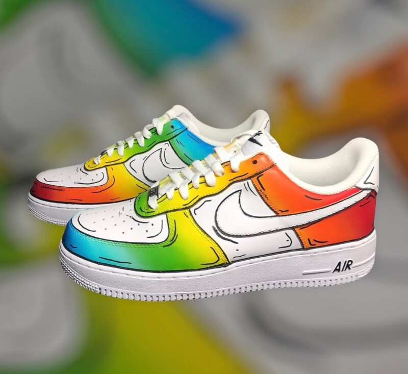 Colorful Comic Air Force 1 Custom