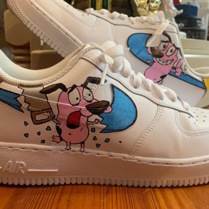 Courage the Cowardly Dog Air Force 1 Custom