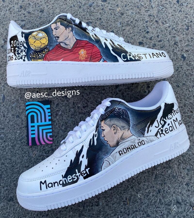 Cristiano Ronaldo Air Force 1 Custom