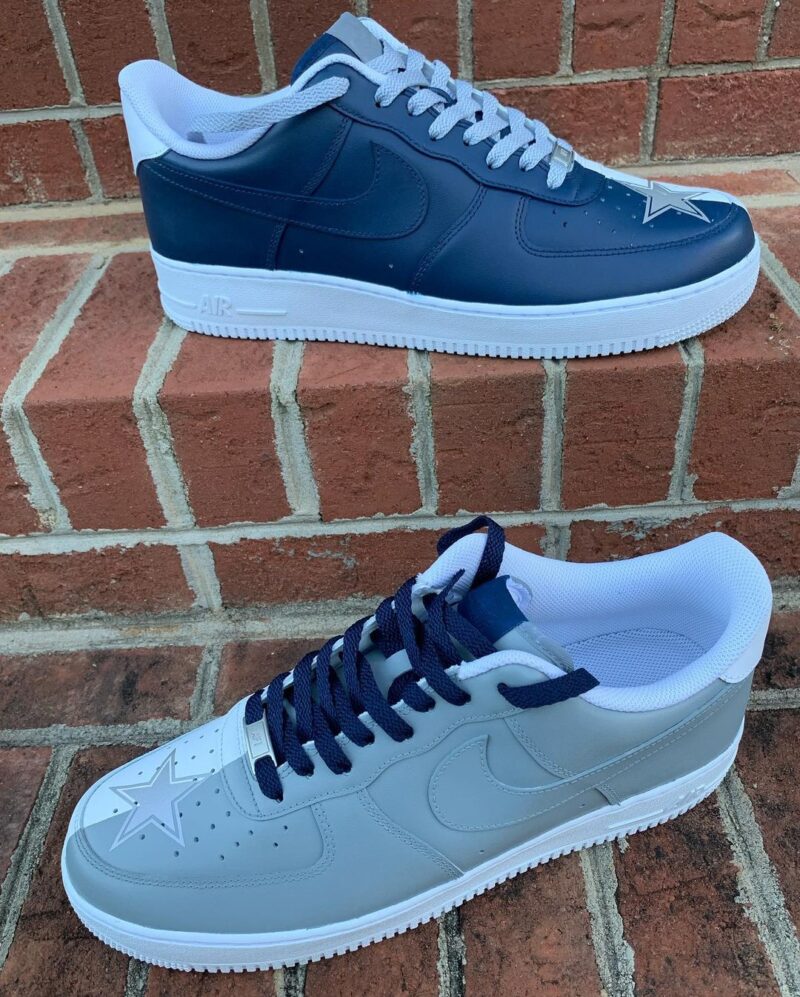 Dallas Cowboys Air Force 1 Custom - Image 5