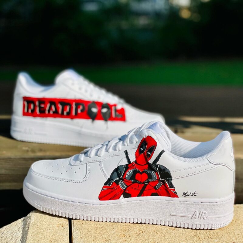 Deadpool Air Force 1 Custom