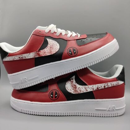 Deadpool Air Force 1 Custom