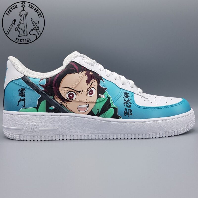 Demon Slayer Kimetsu no Yaiba Air Force 1 Custom